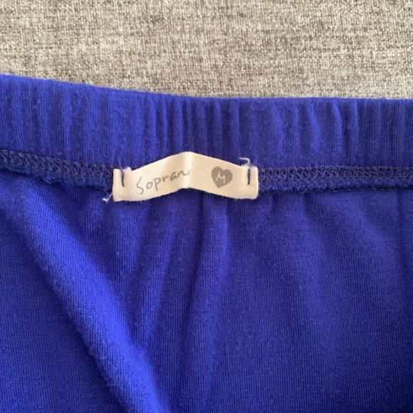 Soprano Bubble Hem Pencil Skirt in Cobalt Blue - Medium - Picture 3 of 4